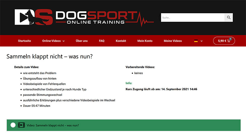 Hundesport - Dogsport Online FAQ